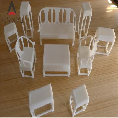 Peças de impressão 3D de resina de PC PP de nylon ABS POM personalizadas Serviço de impressão 3D SLA SLS Protótipo de plástico