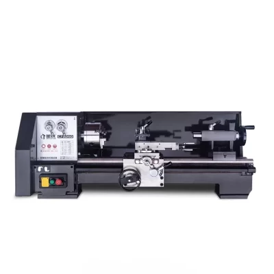 Pequeno banco manual mini metal cnc máquina de torno de madeira CT2050