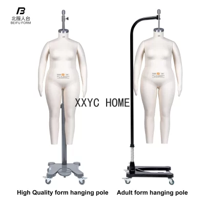 Beifuform manequim de corpo inteiro europeu plus size feminino forma pendurado pólo manequim de alta qualidade para exibição de roupas