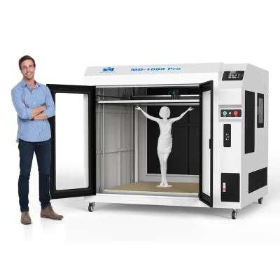 MD-1000 Pro Oferta Especial Rápido 350 mm/s Estoque Livre Nivelamento Bom Preço Impresora 3d Profesional Impresoras De Figuras Humanas 3e