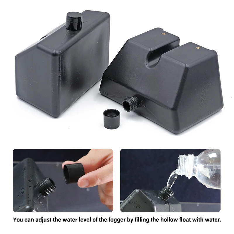 Bóia atomizadora de material plástico, flutuador para atomizador industrial, umidificador ultrassônico para piscina, paisagem, nebulizador, 1 peça - Image 3