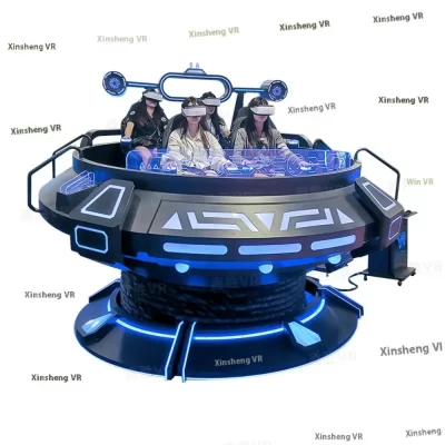 Console de jogos tudo-em-um 9D cinema VR dispositivo de realidade virtual somatossensorial experiência de simulação dupla grande videogame
