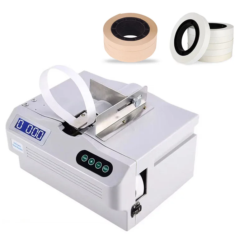 DG-45 inteligente pequena máquina de ligação de notas fita de papel máquina de amarrar supermercado quente derretimento cinto de papel máquina de cintar - Image 3