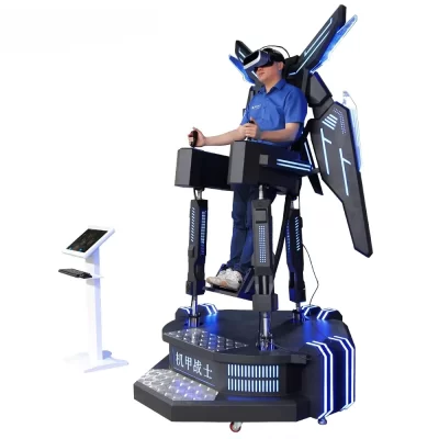 Emulador de voo de realidade virtual 9D de arcade de jogador único com tema de voo comercial interno