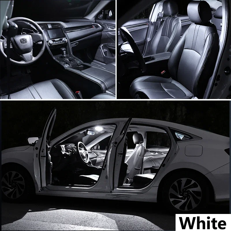 Kit completo de luz interior para carro, lâmpada led para audi a1 8x a3 8l 8p 8v a4 b5 b6 b7 b8 a5 a6 c5 c6 c7 a7 q5 8r q7 4l acessórios - Image 4