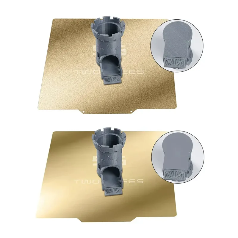 Twotrees-Double Side PEI Spring Steel Sheet, placa de construção magnética, impressora 3D, Ender 3, Ender 5, 220mm, 235mm, 310mm - Image 4
