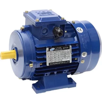 Motor trifásico 370W 1.5Kw Motor 3Kw750W Motor horizontal 2P 380V com revestimento de alumínio