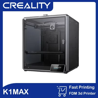 Creality k1 max impressora 3d velocidade de impressão 600mm/s &20000mm/s2 aceleração/fluxo máximo hotend/nivelamento automático al câmera impressora 3d