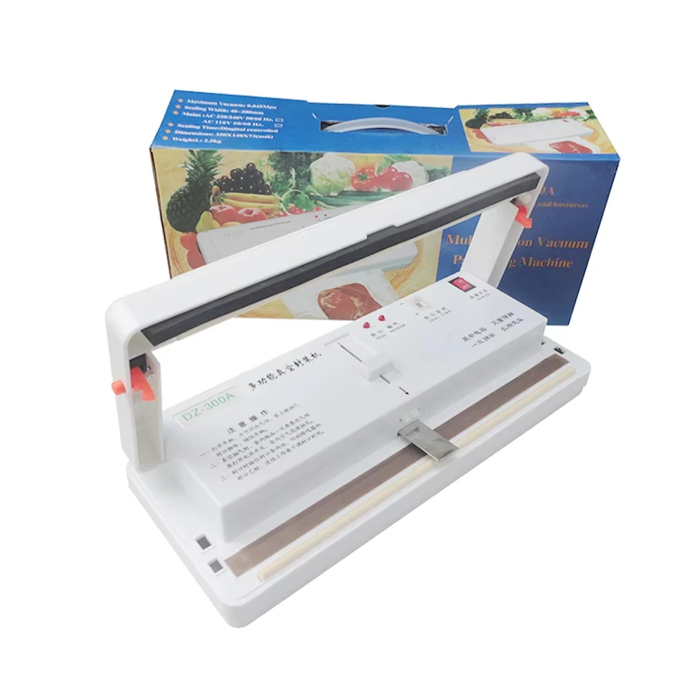 Nova máquina elétrica comercial doméstica seladora a vácuo de alimentos usada para embalagem de produtos secos equipamentos de vedação de cozinha 220v - Image 5