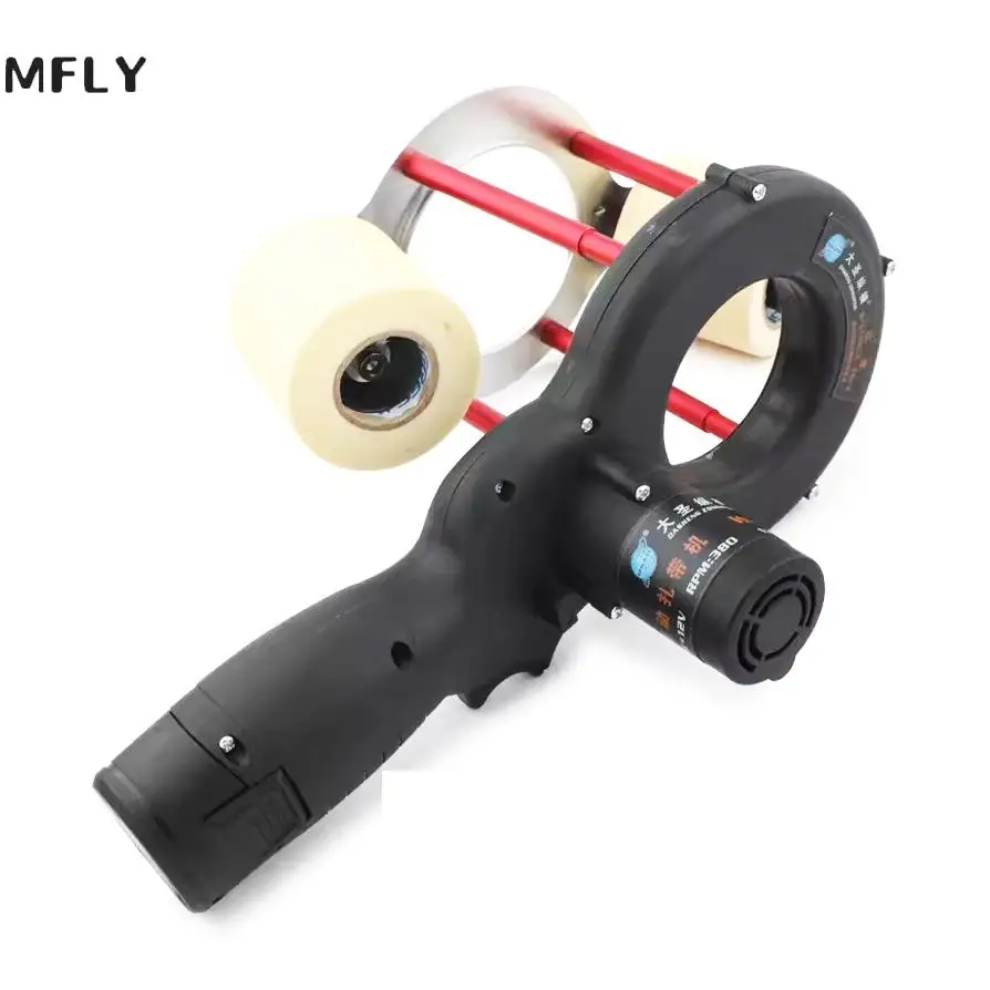 Máquina de ligação de fita elétrica WK-600 ar condicionado tubo de cobre isolamento máquina de ligação de algodão máquina de enrolamento de fita