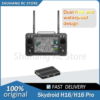 Skydroid H16/H16 Pro Transmissor Rádio Controle Remoto 2.4GHz 16CH 1080P Receptor de transmissão de dados de vídeo digital Câmera MIPI