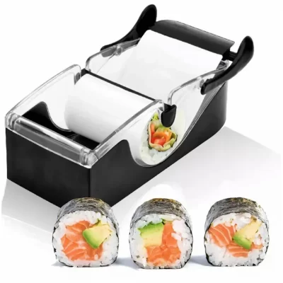 Máquina de sushi novo rolo diy onigiri máquina de sushi loja em casa suprimentos especiais molde de sushi itens de cozinha para festa 2025