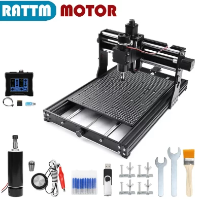 【EU BR】500W 4030 Pro DIY 3 eixos GRBL madeira metal gravação a laser roteador máquina cortadora 20W 40W