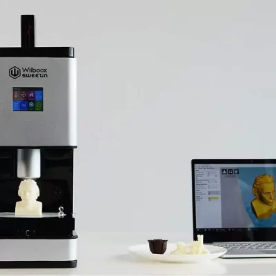 2025 Design de moda Impressão de chocolate 3D DIY Prototipagem rápida de alta velocidade Impressora profissional de chocolate para alimentos 3D
