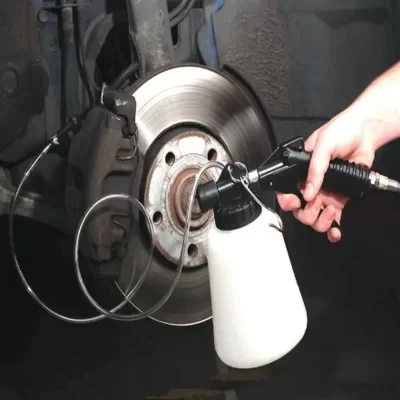 1l 0.75l sangrador de freio do carro bombeamento hidráulico bomba fluido kit mudança óleo purga tanque tubos ferramenta reparo caminhão motocicleta acessórios