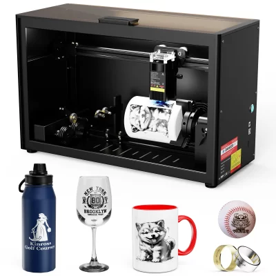 TwoTrees TS5 Máquina de gravação a laser 7W APP Controle Wifi Gravador a laser de metal Máquina de corte CNC de madeira acrílica