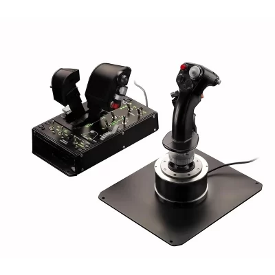 A10C Warthog Microsoft Simulador de vôo Rocker DCS Periféricos Equipamento completo Emulador de aeronave Condução Pólo do acelerador Pólo de porco H