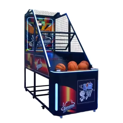 Máquina de jogos de cesta de basquete de arremesso de bilhetes esportivos de arcada de diversão operada por moedas de qualidade