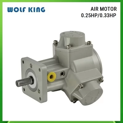 Motor pneumático tipo pistão Wolfking WK-AM3, motor pneumático de grande potência do motor movido a ar de WK-AM4, motor pneumático de 0,25 HP/0,33 HP