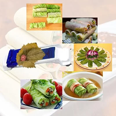 Rápido sushi fazendo ferramentas ferramenta de rolamento carne vegetal rolo mágico recheado repolho deixe máquina de folha de uva moedor de carne gadget