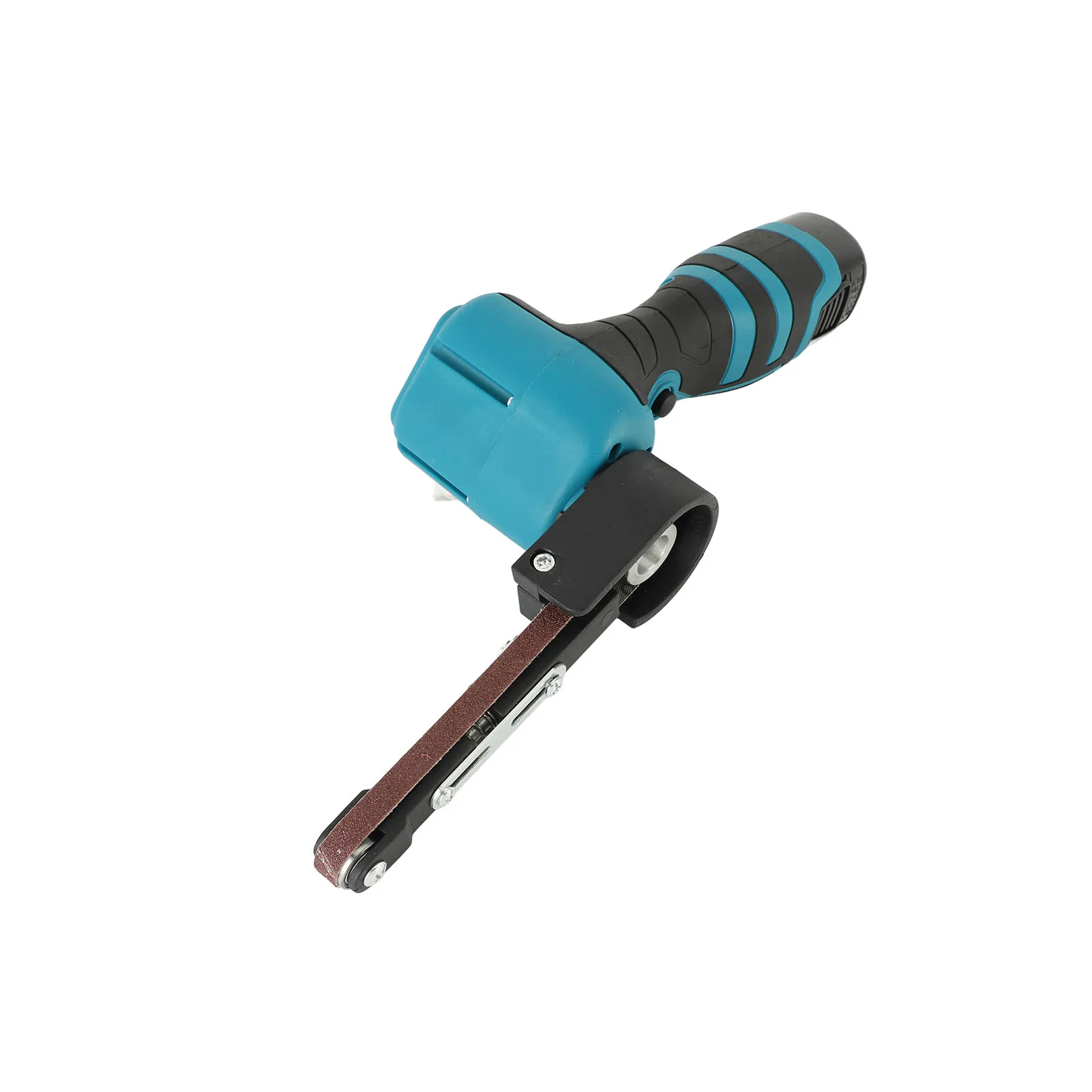 Detail Belt Sanding Machine Non Slip Versatile 16.8V 1.5AH Battery Belt Sander Rusting Removal 15 Sanding Belts for Car Parts - Image 3