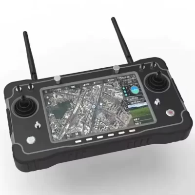 Vtol transmissor rádio portátil controle remoto 2.4ghz 16ch 1080p receptor de transmissão de dados de vídeo digital câmera mipi