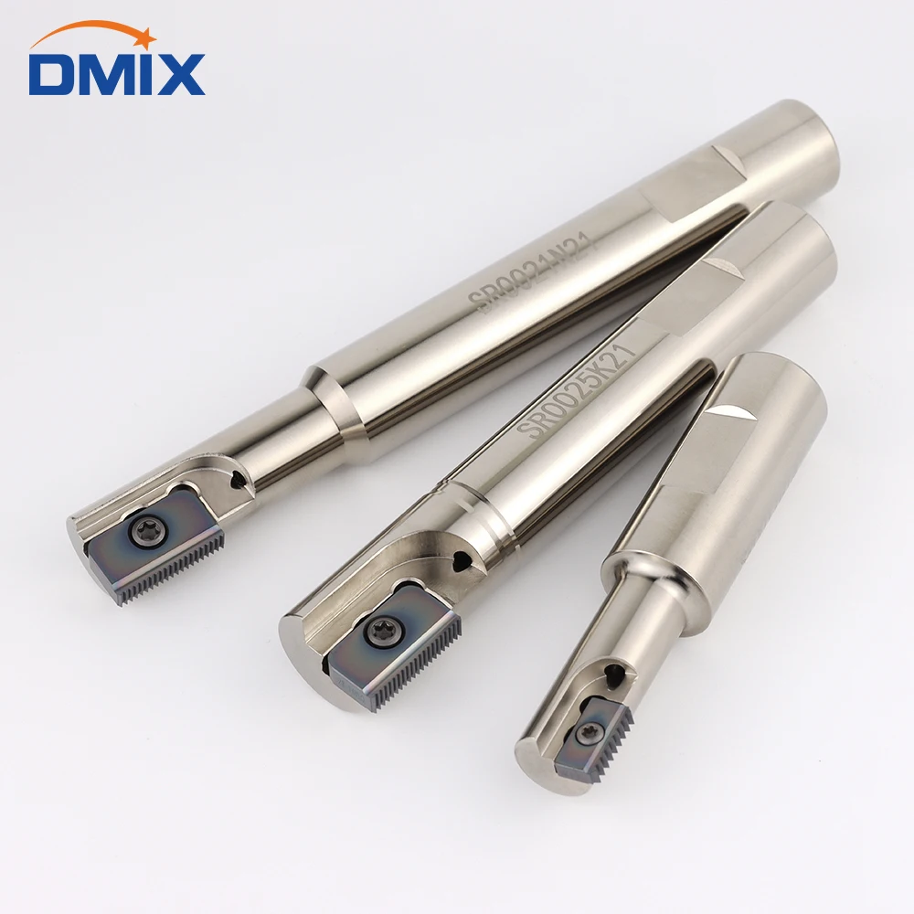 Dmix fresa de rosca, resfriamento interno, pente de rosca multidente, liga de carboneto, faca de rosca sr 14i 21i 30i, inserção de fresagem - Image 2