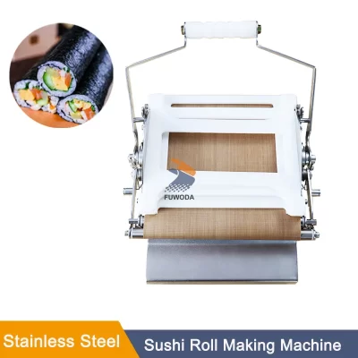Máquina formadora de sushi redonda/quadrada, máquina manual de fazer sushi