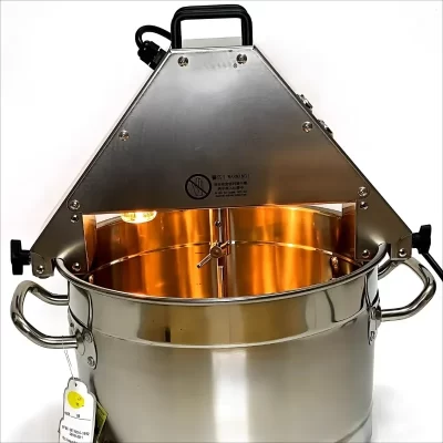 Agitador de alimentos de aço inoxidável de qualidade alimentar, 10l, pote, máquina de fritar, geléia de alimentos, molho, mistura wok, 220v, máquina automática de fritar