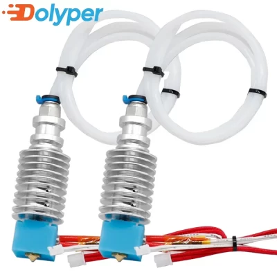 2pcs Anycubic Vyper /Chiron / Mega Zero/Kobra Hotend Kit com tubo PTFE 12V/24V 40W aquecedor cartucho extrusor cabeça de impressão
