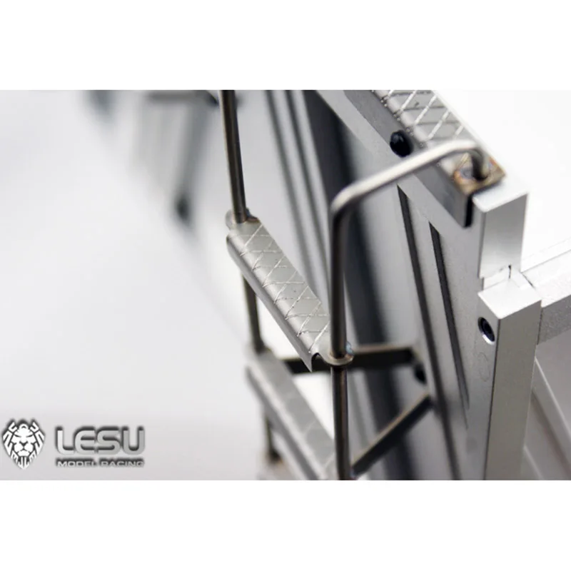 LESU 450MM Metal Cargo Bucket Container A RC Parts for 1/14 8X8 Hydraulic RC Dumper Truck Trailer Tamiyaya Remote Control Toys - Image 3