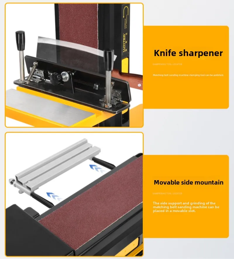 220V Sanding Machine Multifunctional Carving Machine Woodworking Desktop Tool Polishing - Image 4