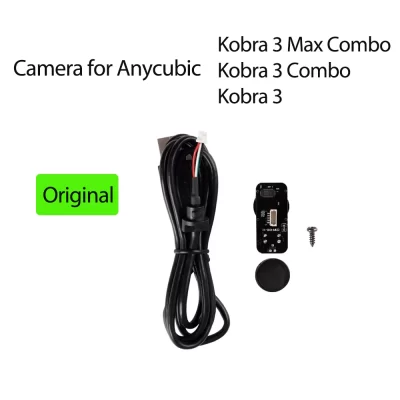 Kit de câmera para Anycubic Kobra Série 2 / Kobra 3 / Kobra 3 Combo / Kobra 3 Max / Kobra 3 Max Combo - Peças de impressora 3D