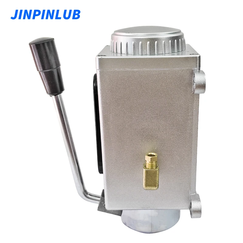 Jinpinlub 500ml lubrificador manual de bomba lubrificador de óleo fino operado manualmente para perfuração, fresagem, lubrificação de tornos cnc