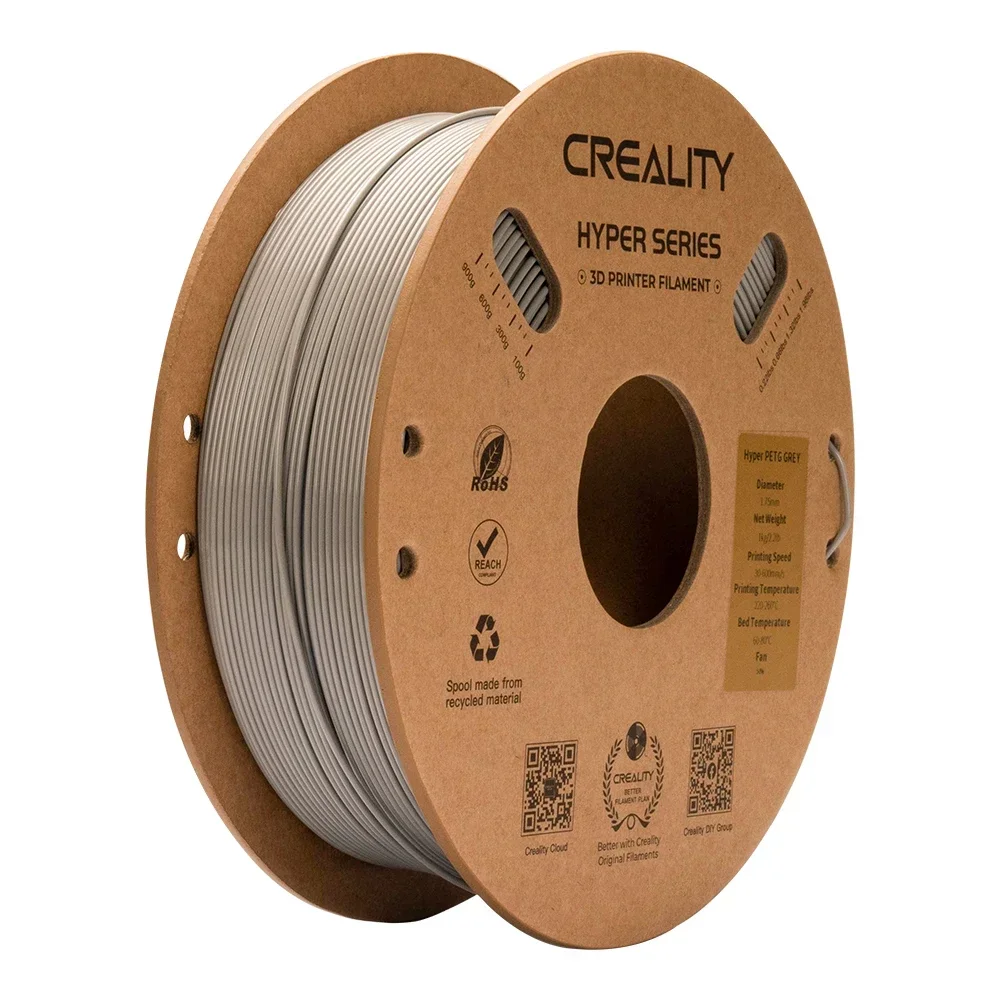 Filamento original CREALITY Hyper PETG de alta velocidade 1,75 mm 1KG Filamentos PETG 3D Hyper Series para impressora 3D K1/Ender-5 - Image 4