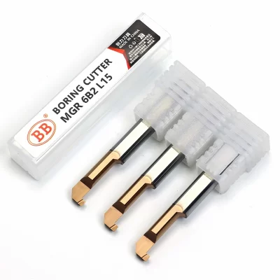 Bb mgr cortador chato para ranhurar carboneto revestido mini torno interno ferramenta de torneamento fresa interna mvr mfl mgl