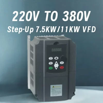 Entrada 220V Saída 380V VFD (2,2KW-7,5KW) | Compatibilidade da bomba solar e algoritmo MPPT para sistemas de água fora da rede