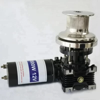 Guincho de âncora de guincho elétrico DC personalizável 12/24v motor 600W máx. Carga 190 kg Corda Tamanho 12 mm