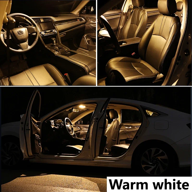 Kit completo de luz interior para carro, lâmpada led para audi a1 8x a3 8l 8p 8v a4 b5 b6 b7 b8 a5 a6 c5 c6 c7 a7 q5 8r q7 4l acessórios - Image 6