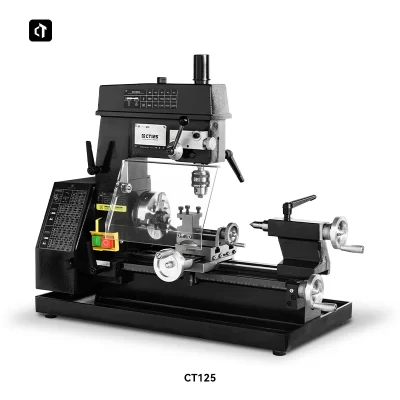 Máquina de torno CTMACH CT125 para uso doméstico, uso escolar de busca