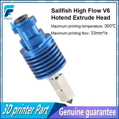 Novo v6 hotend veleiro de alta velocidade de fluxo v6 j-head kit extrude cabeça para cr 10/cr10s/nder 3/ ender3 pro/voron 2.4 impressora 3d hotend