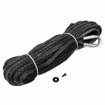 104232 Guincho Corda Sintética 90' de comprimento -3/8" Extremidades de Gancho/Loop 12000 lb