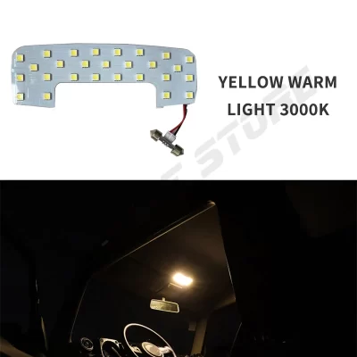 Led noite lâmpadas interiores cúpula mapa luzes de teto lâmpadas pacote kit 6500k para suzuki 3 portas jimny jb64 jb74 2019 2020 2021 2022 2023