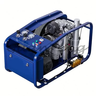 Adequado para mergulho de alto desempenho 4500 psi 300 bar motor a gasolina bomba pcp compressor de ar