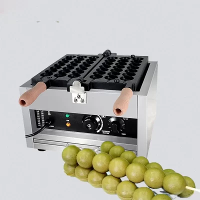 Máquina elétrica de bolhas comercial antiaderente bola lanche máquina de waffle