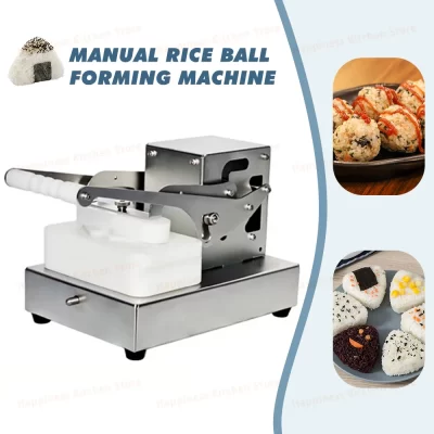 Bolas de arroz manuais formando máquina comercial japonesa onigiri fabricante triangular sushi bento formando equipamentos