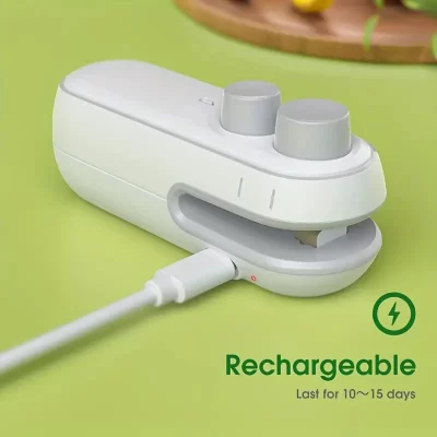 Mini máquina de selagem de saco de calor, selador de pacote, sacos de plástico, selador de alimentos, saco portátil, selador de calor de embalagens de alimentos