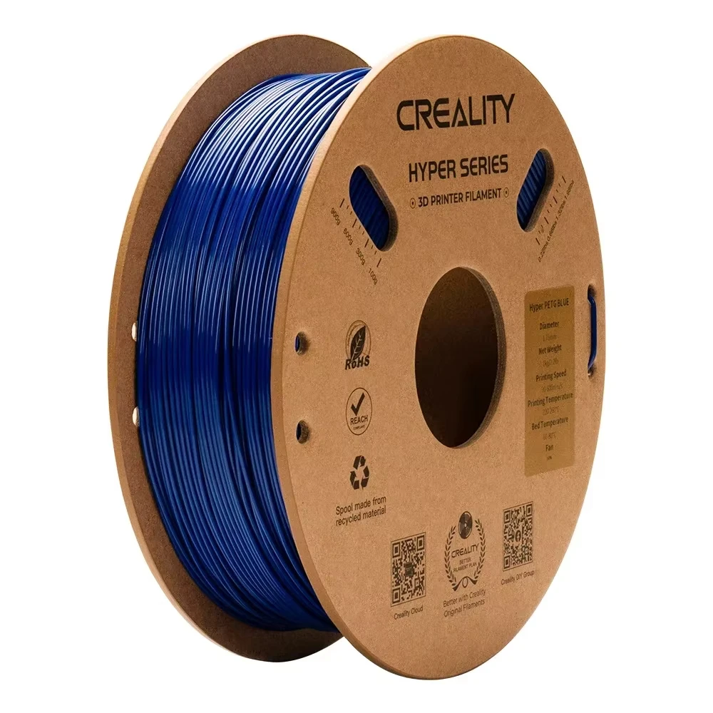 Filamento Creality Hyper PETG 1,75 mm de alta velocidade 50-300 mm/s 1 kg/carretel Diâmetro do filamento Hyper PETG ± 0,05 mm para impressora 3D K1 Max - Image 3