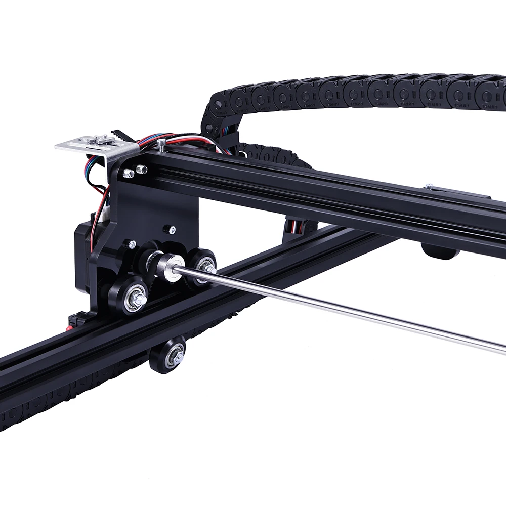 Novo 6550 20w máquina de gravura do laser 12v 5a cnc 2-axis gravador do laser máquina de escultura 15w laser 65*50cm com parada de emergência - Image 3