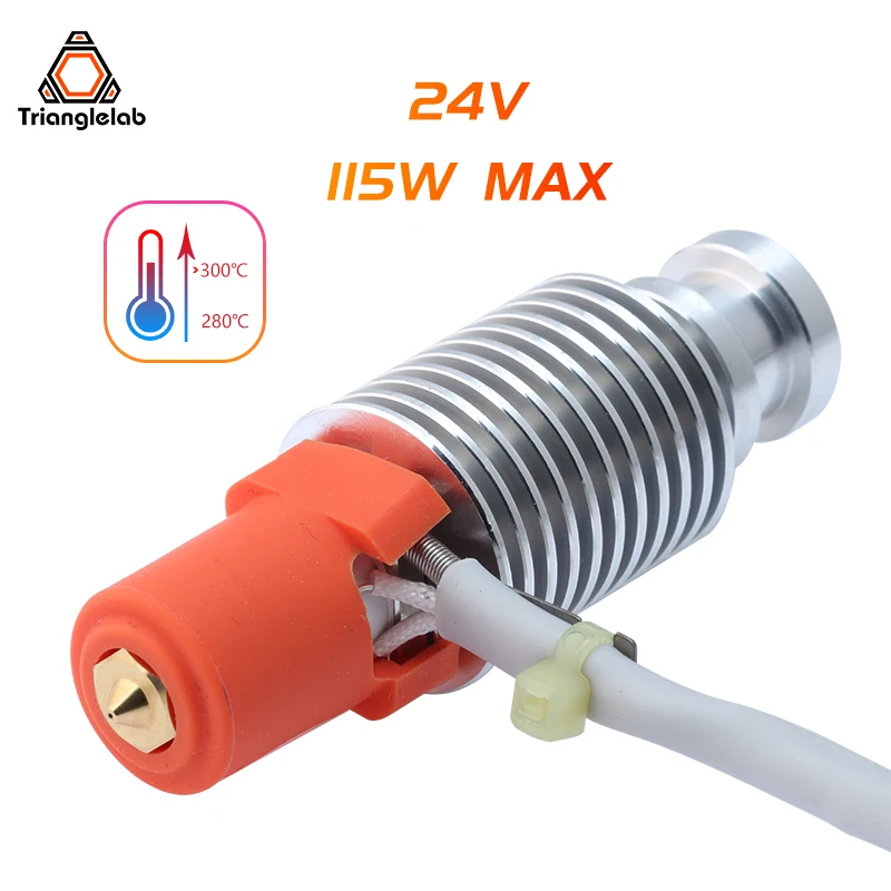 Trianglelab CHC Pro M4 V6 Hotend MAX 115W Alta Potência CHC Pro núcleo de aquecimento cerâmico aquecimento rápido ou ender 3 vulcão hotend CR10 - Image 3